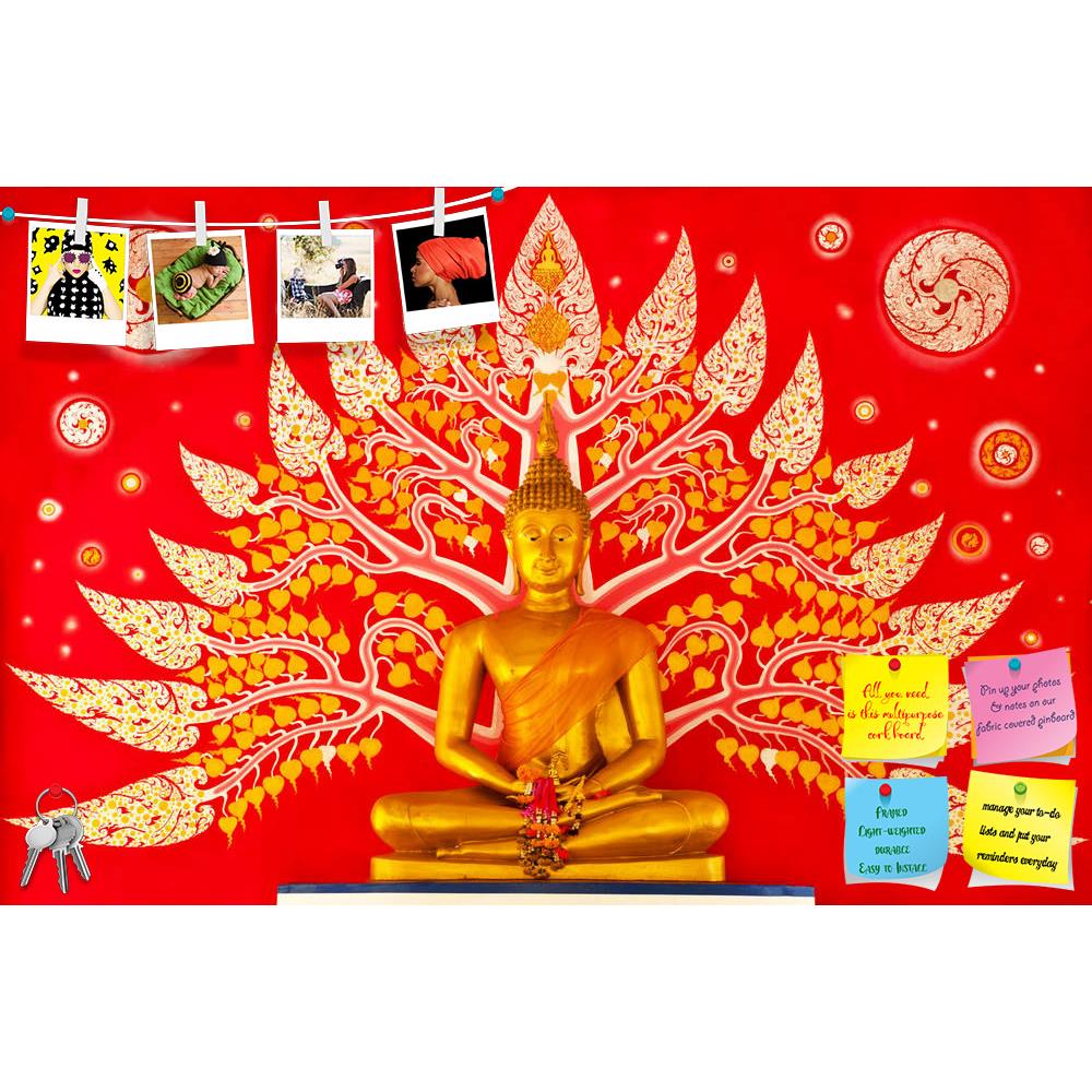 ArtzFolio Buddha Art Work Printed Bulletin Board Notice Pin Board Soft Board | Frameless-Bulletin Boards Frameless-AZSAO11038634BLB_FL_L-Image Code 5000627 Vishnu Image Folio Pvt Ltd, IC 5000627, ArtzFolio, Bulletin Boards Frameless, Religious, Photography, buddha, art, work, printed, bulletin, board, notice, pin, soft, frameless, golden, statue, inside, temple, pin up board, push pin board, extra large cork board, big pin board, notice board, small bulletin board, cork board, wall notice board, giant cork 