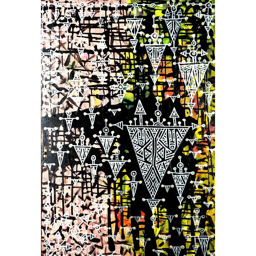 Abstract Art Work Canvas Painting Synthetic Frame-Paintings MDF Framing-AFF_FR-IC 5000628 IC 5000628, Abstract Expressionism, Abstracts, Art and Paintings, Digital, Digital Art, Drawing, Geometric, Geometric Abstraction, Graphic, Illustrations, Paintings, Patterns, Semi Abstract, Signs, Signs and Symbols, Triangles, abstract, art, work, canvas, painting, synthetic, frame, acrylic, artist, artistic, artwork, background, bright, brush, close, color, colorful, contemporary, cover, craft, creative, creativity, 