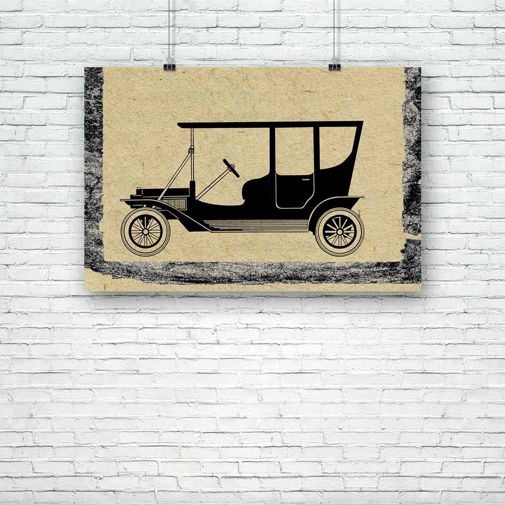 Vintage Car D7 Unframed Paper Poster-Paper Posters Unframed-POS_UN-IC 5000631 IC 5000631, Abstract Expressionism, Abstracts, Ancient, Books, Cars, Historical, Medieval, Patterns, Retro, Semi Abstract, Signs, Signs and Symbols, Vintage, car, d7, unframed, paper, poster, abstract, aging, antique, archive, background, blank, book, burnt, canvas, color, cover, crumpled, damaged, design, dirt, dirty, document, empty, fix, frame, grunge, grungy, keeping, manuscript, messy, note, obsolete, old, page, parchment, pa