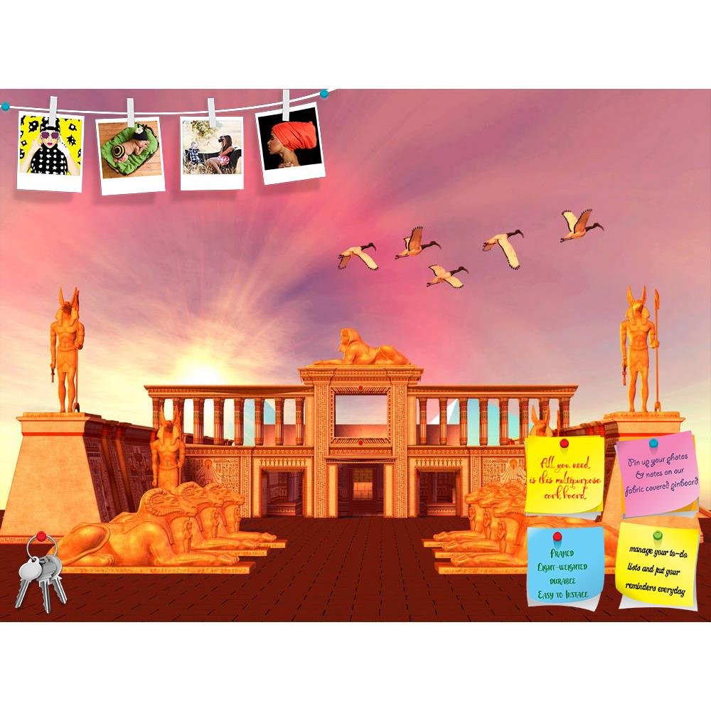 ArtzFolio Sacred Ibis Birds Fly Over An Egyptian Palace Printed Bulletin Board Notice Pin Board Soft Board | Frameless-Bulletin Boards Frameless-AZSAO11106317BLB_FL_L-Image Code 5000639 Vishnu Image Folio Pvt Ltd, IC 5000639, ArtzFolio, Bulletin Boards Frameless, Places, Digital Art, sacred, ibis, birds, fly, over, an, egyptian, palace, printed, bulletin, board, notice, pin, soft, frameless, kingdom, 01, flock, entrance, lined, ram, god, khnum, statues, pin up board, push pin board, extra large cork board, 