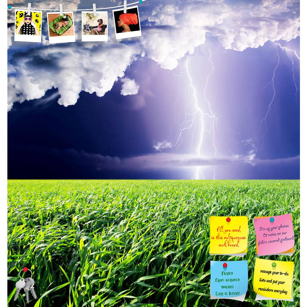 ArtzFolio Thunderstorm With Lightning D1 Printed Bulletin Board Notice Pin Board Soft Board | Frameless-Bulletin Boards Frameless-AZSAO11114469BLB_FL_L-Image Code 5000644 Vishnu Image Folio Pvt Ltd, IC 5000644, ArtzFolio, Bulletin Boards Frameless, Landscapes, Photography, thunderstorm, with, lightning, d1, printed, bulletin, board, notice, pin, soft, frameless, green, meadow, dark, ominous, clouds, agriculture, background, beautiful, bolt, bright, cataclysm, climate, cloud, cornfield, countryside, danger, 