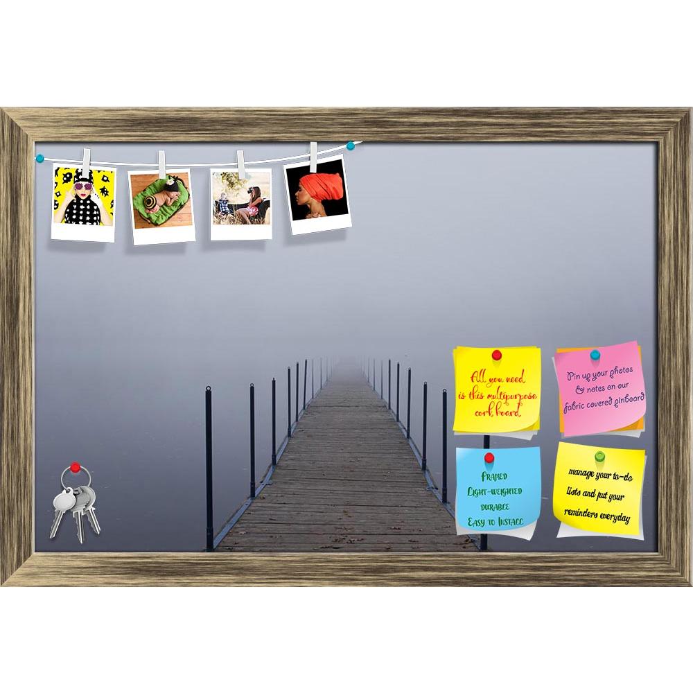ArtzFolio Jetty Into A Fog Printed Bulletin Board Notice Pin Board Soft Board | Framed-Bulletin Boards Framed-AZSAO11157657BLB_FR_L-Image Code 5000654 Vishnu Image Folio Pvt Ltd, IC 5000654, ArtzFolio, Bulletin Boards Framed, Landscapes, Photography, jetty, into, a, fog, printed, bulletin, board, notice, pin, soft, framed, endless, alone, art, autumn, background, boardwalk, bridge, calm, dawn, dream, dusk, dutch, fall, foggy, footbridge, freedom, idyllic, lake, landscape, man, mist, moody, morning, nature, 