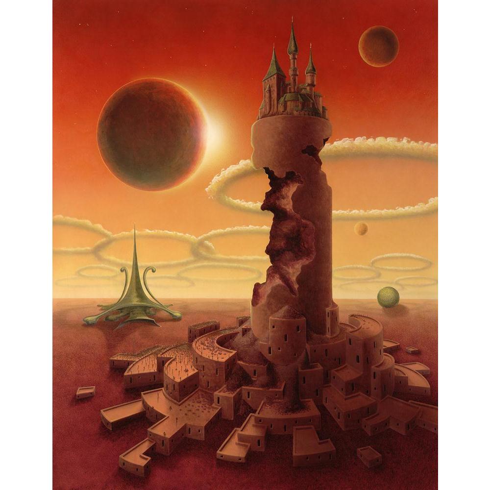 Surreal Paradigm Scenery with Futuristic Buildings Canvas Painting Synthetic Frame-Paintings MDF Framing-AFF_FR-IC 5000659 IC 5000659, Ancient, Architecture, Art and Paintings, Astronomy, Cosmology, Culture, Drawing, Ethnic, Fantasy, Futurism, Gouache, Historical, Medieval, Paintings, Realism, Space, Sunsets, Surrealism, Traditional, Tribal, Vintage, World Culture, surreal, paradigm, scenery, with, futuristic, buildings, canvas, painting, synthetic, frame, alien, art, beautiful, beauty, bizarre, building, e