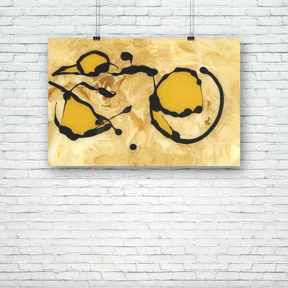 Abstract Artwork D18 Unframed Paper Poster - Paper Posters Unframed - ArtzFolio.com