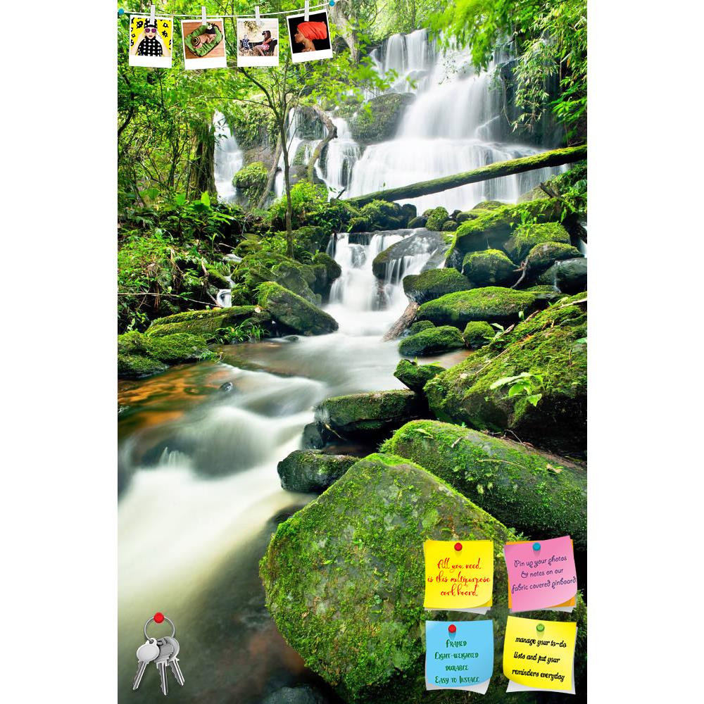 ArtzFolio Waterfall In Thai National Park D2 Printed Bulletin Board Notice Pin Board Soft Board | Frameless-Bulletin Boards Frameless-AZSAO11205164BLB_FL_L-Image Code 5000666 Vishnu Image Folio Pvt Ltd, IC 5000666, ArtzFolio, Bulletin Boards Frameless, Landscapes, Photography, waterfall, in, thai, national, park, d2, printed, bulletin, board, notice, pin, soft, frameless, deep, forest, mountain, pin up board, push pin board, extra large cork board, big pin board, notice board, small bulletin board, cork boa