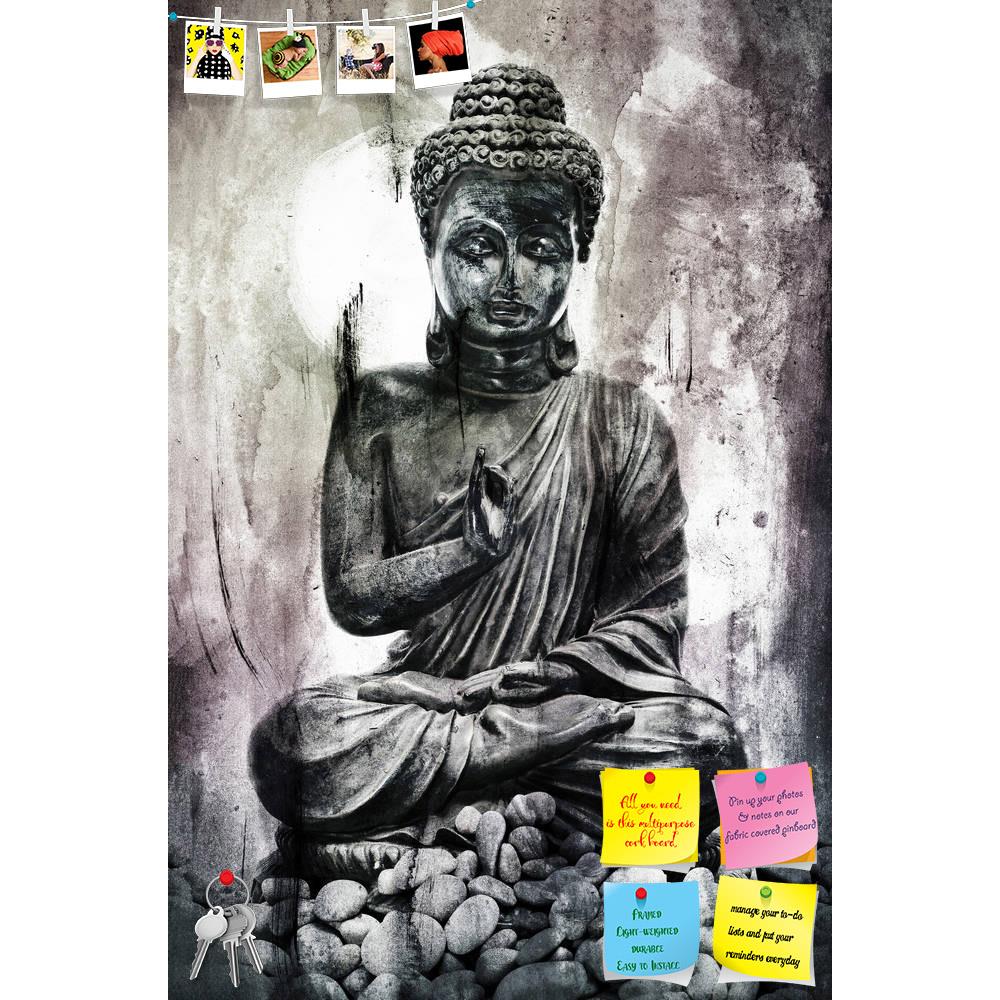 ArtzFolio Buddha & Stones Printed Bulletin Board Notice Pin Board Soft Board | Frameless-Bulletin Boards Frameless-AZSAO11231895BLB_FL_L-Image Code 5000670 Vishnu Image Folio Pvt Ltd, IC 5000670, ArtzFolio, Bulletin Boards Frameless, Religious, Photography, buddha, stones, printed, bulletin, board, notice, pin, soft, frameless, image, faded, background, pin up board, push pin board, extra large cork board, big pin board, notice board, small bulletin board, cork board, wall notice board, giant cork board, bu