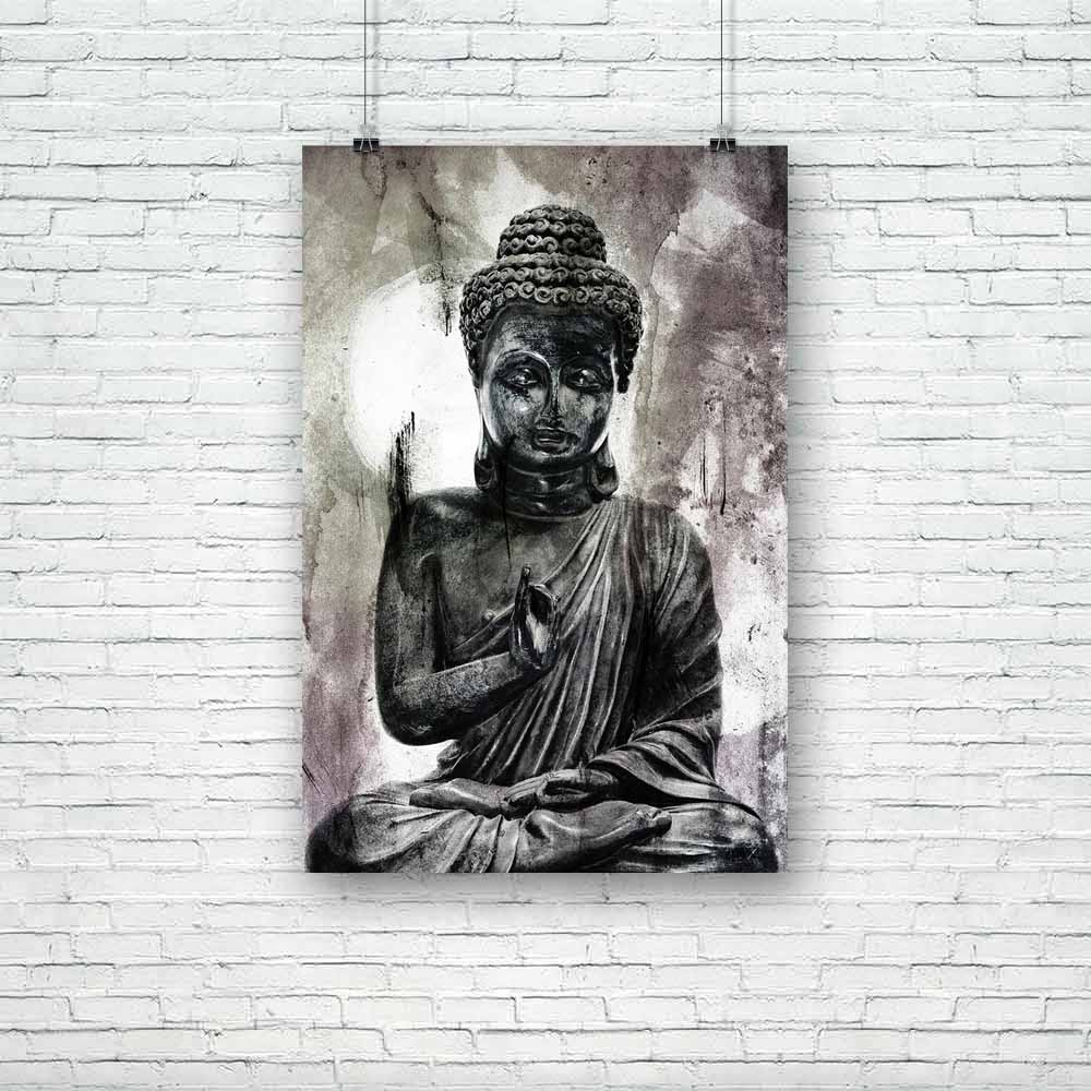 Buddha & Stones Unframed Paper Poster-Paper Posters Unframed-POS_UN-IC 5000670 IC 5000670, Black, Black and White, Buddhism, Conceptual, Culture, Ethnic, God Buddha, Hinduism, Marble and Stone, Patterns, Religion, Religious, Signs, Signs and Symbols, Spiritual, Symbols, Traditional, Tribal, World Culture, buddha, stones, unframed, paper, poster, budha, reiki, background, balance, belief, buddhist, cobble, cobblestone, concept, design, devotion, energy, enlightenment, faded, faith, figure, god, gray, image, 