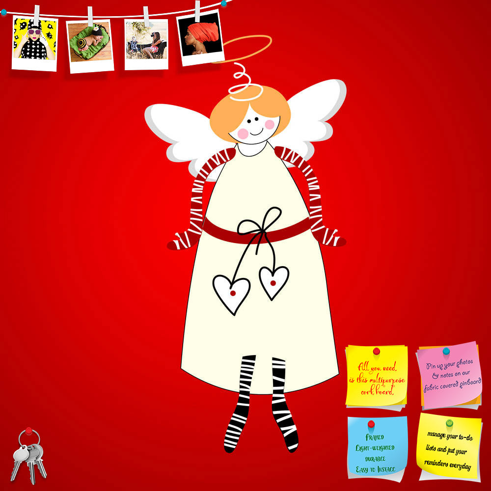 ArtzFolio Angel Symbol Of Happiness & Love Printed Bulletin Board Notice Pin Board Soft Board | Frameless-Bulletin Boards Frameless-AZSAO11276546BLB_FL_L-Image Code 5000676 Vishnu Image Folio Pvt Ltd, IC 5000676, ArtzFolio, Bulletin Boards Frameless, Kids, Love, Digital Art, angel, symbol, of, happiness, printed, bulletin, board, notice, pin, soft, frameless, vector, pin up board, push pin board, extra large cork board, big pin board, notice board, small bulletin board, cork board, wall notice board, giant 