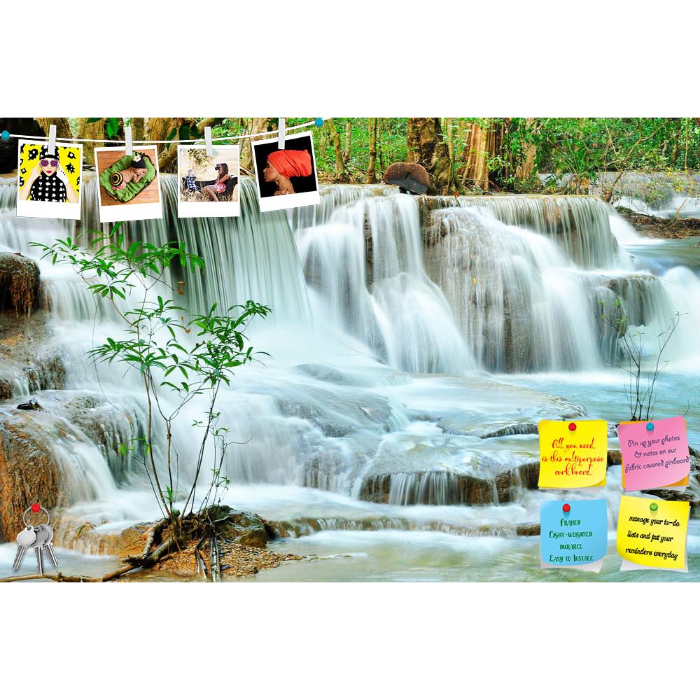ArtzFolio Hui Mea Khamin Waterfall Kanchanabury Thailand Printed Bulletin Board Notice Pin Board Soft Board | Frameless-Bulletin Boards Frameless-AZSAO11281790BLB_FL_L-Image Code 5000678 Vishnu Image Folio Pvt Ltd, IC 5000678, ArtzFolio, Bulletin Boards Frameless, Landscapes, Photography, hui, mea, khamin, waterfall, kanchanabury, thailand, printed, bulletin, board, notice, pin, soft, frameless, pin up board, push pin board, extra large cork board, big pin board, notice board, small bulletin board, cork boa