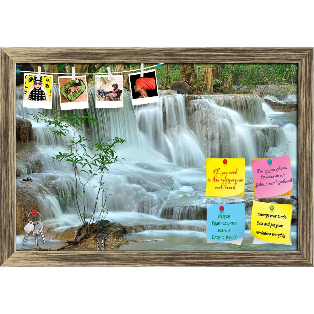 ArtzFolio Hui Mea Khamin Waterfall Kanchanabury Thailand Printed Bulletin Board Notice Pin Board Soft Board | Framed-Bulletin Boards Framed-AZSAO11281790BLB_FR_L-Image Code 5000678 Vishnu Image Folio Pvt Ltd, IC 5000678, ArtzFolio, Bulletin Boards Framed, Landscapes, Photography, hui, mea, khamin, waterfall, kanchanabury, thailand, printed, bulletin, board, notice, pin, soft, framed, pin up board, push pin board, extra large cork board, big pin board, notice board, small bulletin board, cork board, wall not