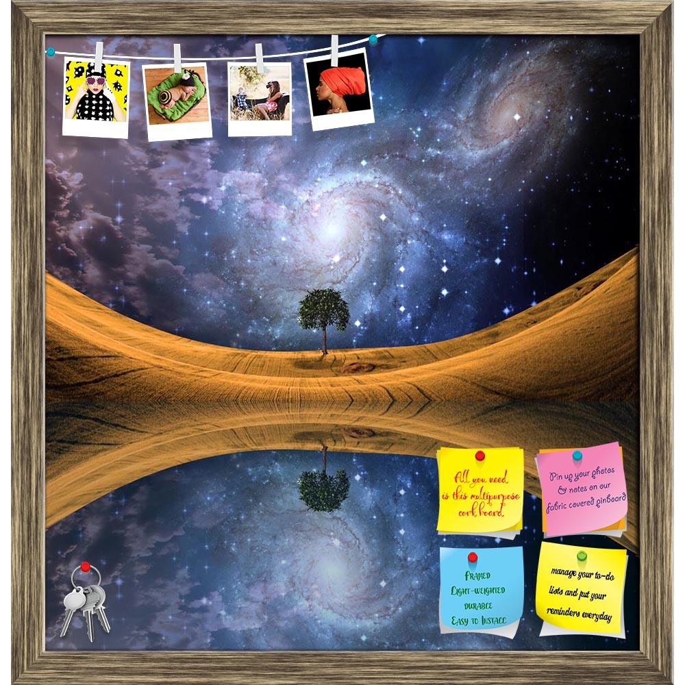 ArtzFolio Surreal Lakescape Printed Bulletin Board Notice Pin Board Soft Board | Framed-Bulletin Boards Framed-AZSAO11397825BLB_FR_L-Image Code 5000698 Vishnu Image Folio Pvt Ltd, IC 5000698, ArtzFolio, Bulletin Boards Framed, Abstract, Surrealism, Digital Art, surreal, lakescape, printed, bulletin, board, notice, pin, soft, framed, pin up board, push pin board, extra large cork board, big pin board, notice board, small bulletin board, cork board, wall notice board, giant cork board, bulletin board, office 