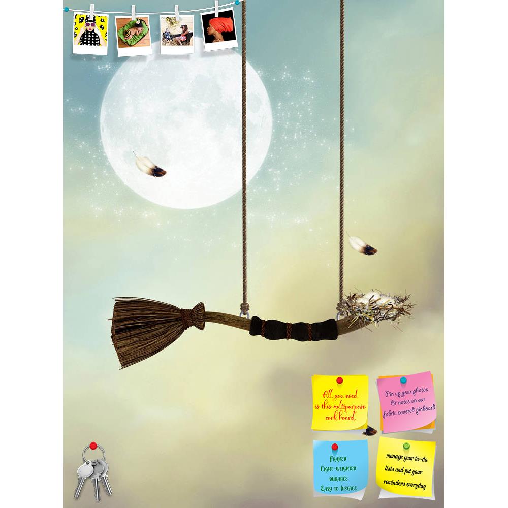 ArtzFolio Swing In The Sky With Nest Printed Bulletin Board Notice Pin Board Soft Board | Frameless-Bulletin Boards Frameless-AZSAO11450514BLB_FL_L-Image Code 5000712 Vishnu Image Folio Pvt Ltd, IC 5000712, ArtzFolio, Bulletin Boards Frameless, Fantasy, Kids, Digital Art, swing, in, the, sky, with, nest, printed, bulletin, board, notice, pin, soft, frameless, feathers, pin up board, push pin board, extra large cork board, big pin board, notice board, small bulletin board, cork board, wall notice board, gian