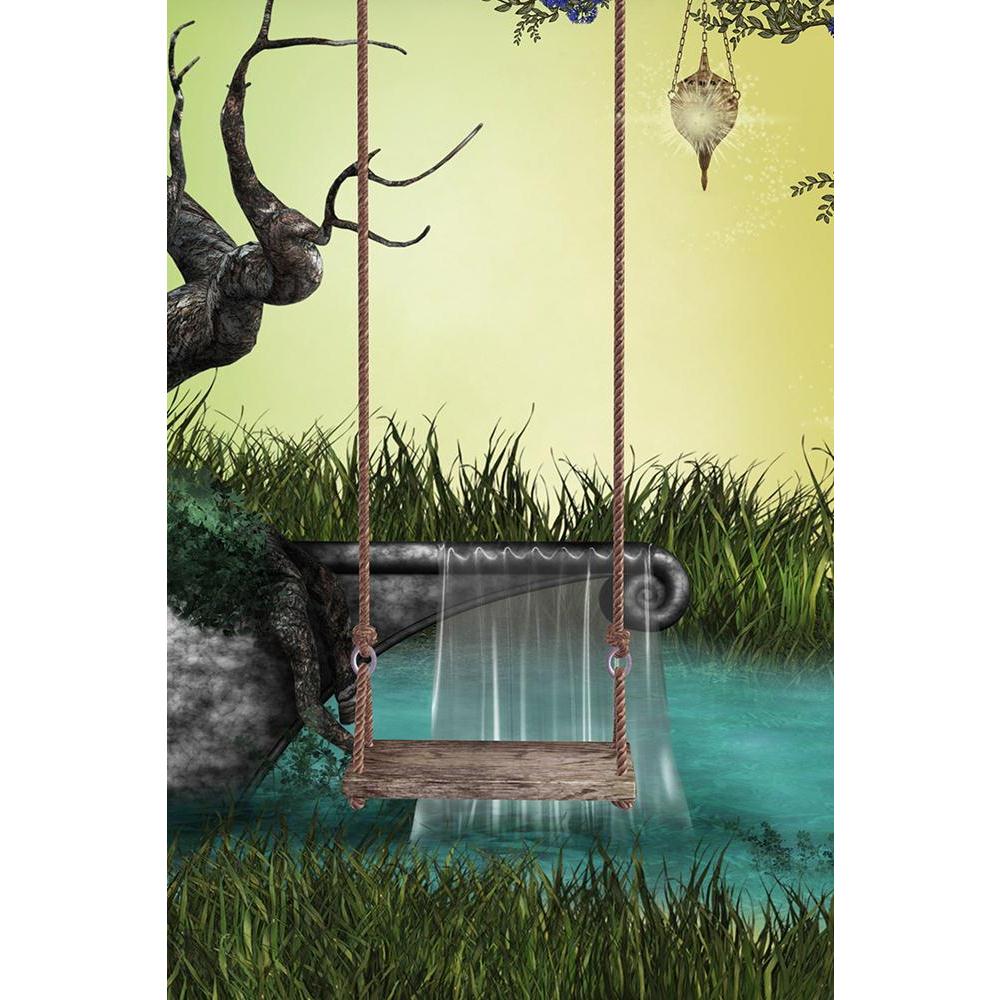 ArtzFolio Landscape With Hammock Unframed Paper Poster-Paper Posters Unframed-AZART11450520POS_UN_L-Image Code 5000714 Vishnu Image Folio Pvt Ltd, IC 5000714, ArtzFolio, Paper Posters Unframed, Fantasy, Kids, Landscapes, Digital Art, landscape, with, hammock, unframed, paper, poster, wall, large, size, for, living, room, home, decoration, big, framed, decor, posters, pitaara, box, modern, art, frame, bedroom, amazonbasics, door, drawing, small, decorative, office, reception, multiple, friends, images, repri