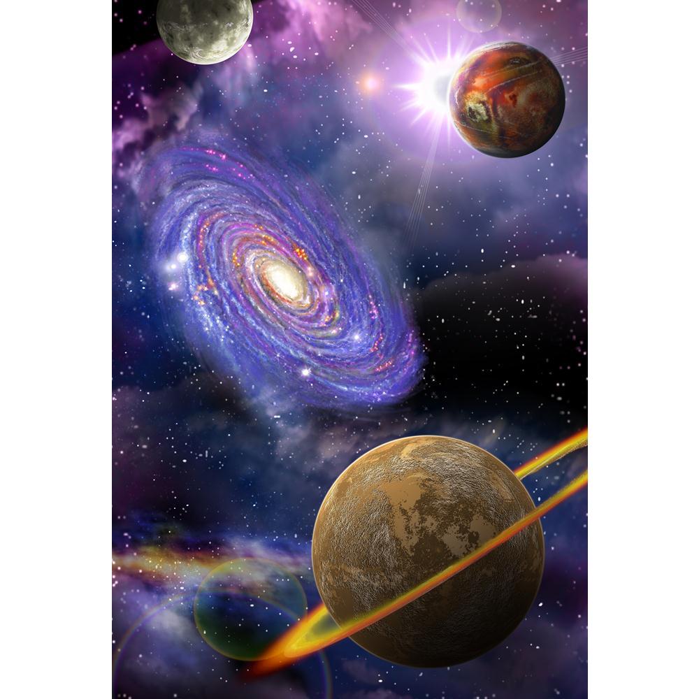 Pitaara Box Galaxies & Planets Peel & Stick Vinyl Wall Sticker-Laminated Wall Stickers-PBART11498194LAM_UN_L-Image Code 5000718 Vishnu Image Folio Pvt Ltd, IC 5000718, Pitaara Box, Laminated Wall Stickers, Fantasy, Places, Digital Art, galaxies, planets, peel, stick, vinyl, wall, sticker, distant, flying, outer, space, wall sticker for bedroom, large size wall decal, wall sticker for drawing room, living room wall sticker decal, artzfolio, decorative wall sticker decal, big size wall sticker, waterproof wal