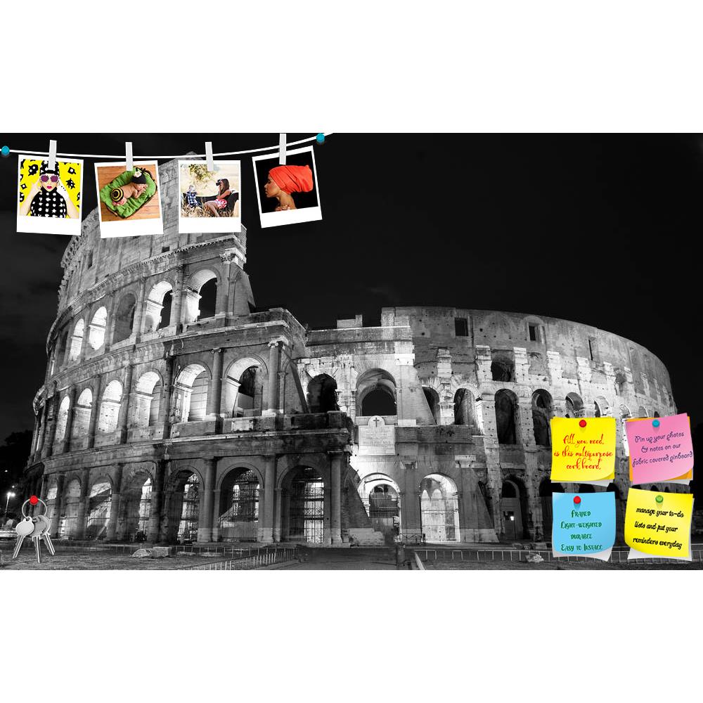 ArtzFolio Night View Of The Colosseum In Rome Italy Printed Bulletin Board Notice Pin Board Soft Board | Frameless-Bulletin Boards Frameless-AZSAO11510985BLB_FL_L-Image Code 5000719 Vishnu Image Folio Pvt Ltd, IC 5000719, ArtzFolio, Bulletin Boards Frameless, Places, Photography, night, view, of, the, colosseum, in, rome, italy, printed, bulletin, board, notice, pin, soft, frameless, pin up board, push pin board, extra large cork board, big pin board, notice board, small bulletin board, cork board, wall not