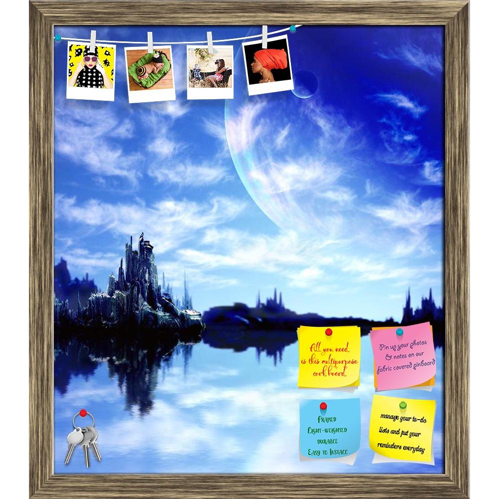 ArtzFolio Landscape In Fantasy Planet D1 Printed Bulletin Board Notice Pin Board Soft Board | Framed-Bulletin Boards Framed-AZSAO11541501BLB_FR_L-Image Code 5000722 Vishnu Image Folio Pvt Ltd, IC 5000722, ArtzFolio, Bulletin Boards Framed, Fantasy, Places, Digital Art, landscape, in, planet, d1, printed, bulletin, board, notice, pin, soft, framed, collage, pin up board, push pin board, extra large cork board, big pin board, notice board, small bulletin board, cork board, wall notice board, giant cork board,