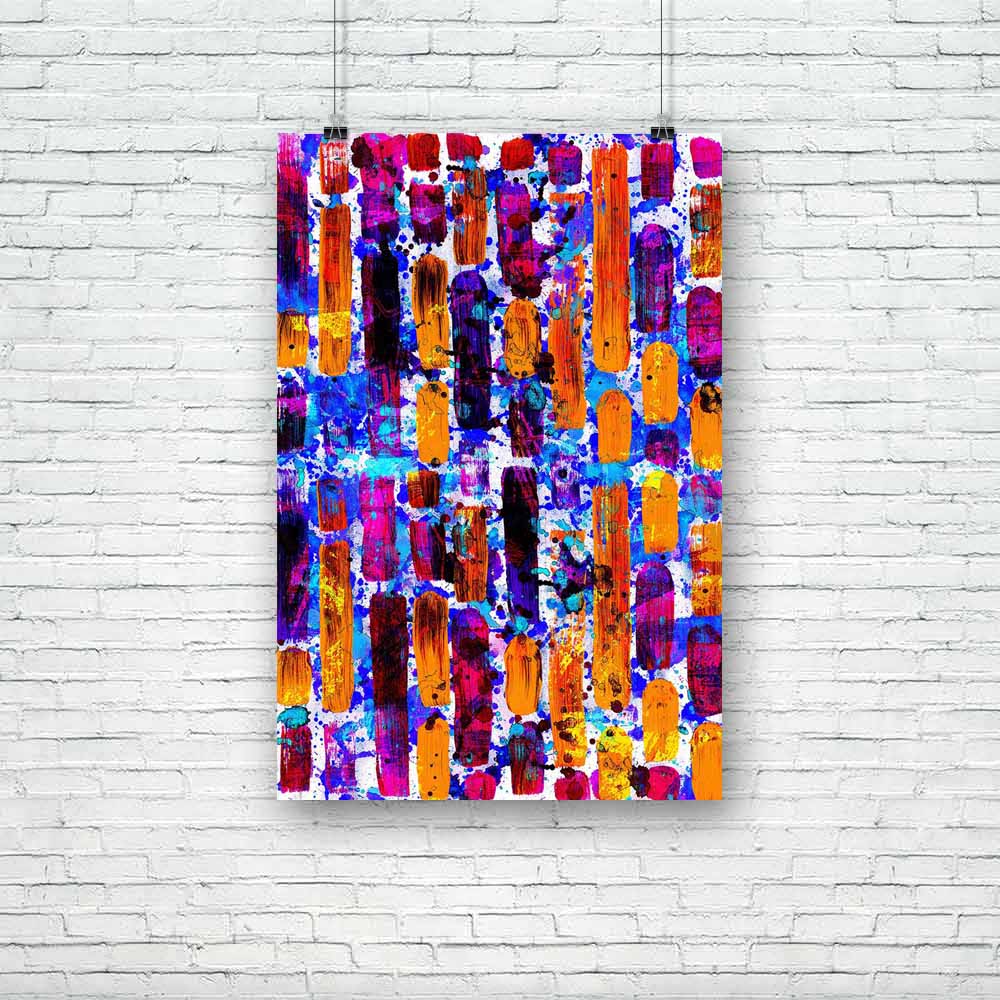 Abstract D17 Unframed Paper Poster - Paper Posters Unframed - ArtzFolio.com