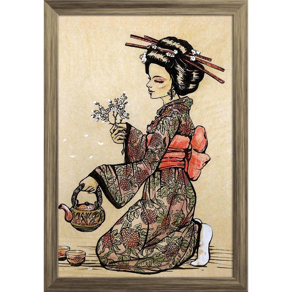 ArtzFolio Japanese Tea Ceremony Paper Poster Frame | Top Acrylic Glass-Paper Posters Framed-AZART11617100POS_FR_L-Image Code 5000740 Vishnu Image Folio Pvt Ltd, IC 5000740, ArtzFolio, Paper Posters Framed, Portraits, Fine Art Reprint, japanese, tea, ceremony, paper, poster, frame, top, acrylic, glass, style:, geisha, teapot, cherry, blossom, branch, hands, hand, drawn, illustration, wall poster large size, wall poster for living room, poster for home decoration, paper poster, big size room poster, framed wa