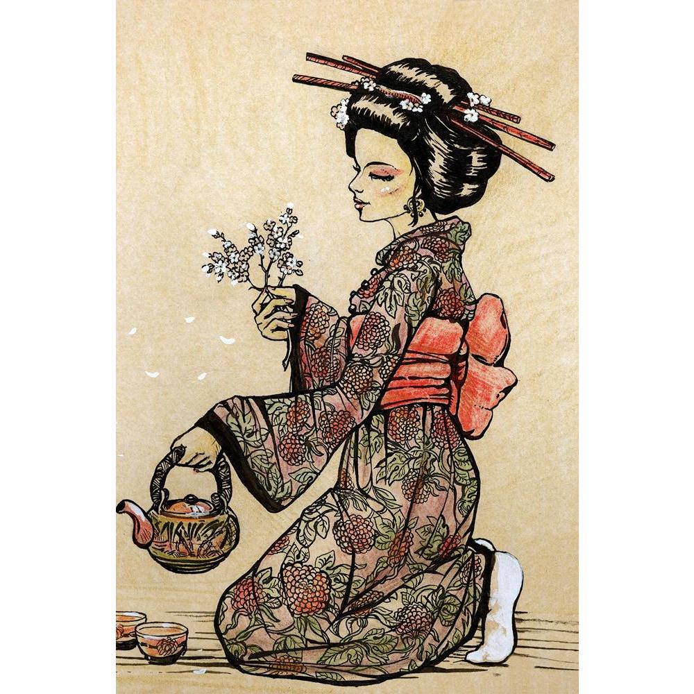 ArtzFolio Japanese Tea Ceremony Unframed Paper Poster-Paper Posters Unframed-AZART11617100POS_UN_L-Image Code 5000740 Vishnu Image Folio Pvt Ltd, IC 5000740, ArtzFolio, Paper Posters Unframed, Portraits, Fine Art Reprint, japanese, tea, ceremony, unframed, paper, poster, wall, large, size, for, living, room, home, decoration, big, framed, decor, posters, pitaara, box, modern, art, with, frame, bedroom, amazonbasics, door, drawing, small, decorative, office, reception, multiple, friends, images, reprints, re