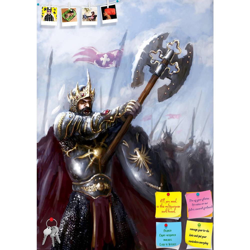 ArtzFolio King & His Army On Battlefield Printed Bulletin Board Notice Pin Board Soft Board | Frameless-Bulletin Boards Frameless-AZSAO11742641BLB_FL_L-Image Code 5000754 Vishnu Image Folio Pvt Ltd, IC 5000754, ArtzFolio, Bulletin Boards Frameless, Fantasy, Fine Art Reprint, king, his, army, on, battlefield, printed, bulletin, board, notice, pin, soft, frameless, pin up board, push pin board, extra large cork board, big pin board, notice board, small bulletin board, cork board, wall notice board, giant cork