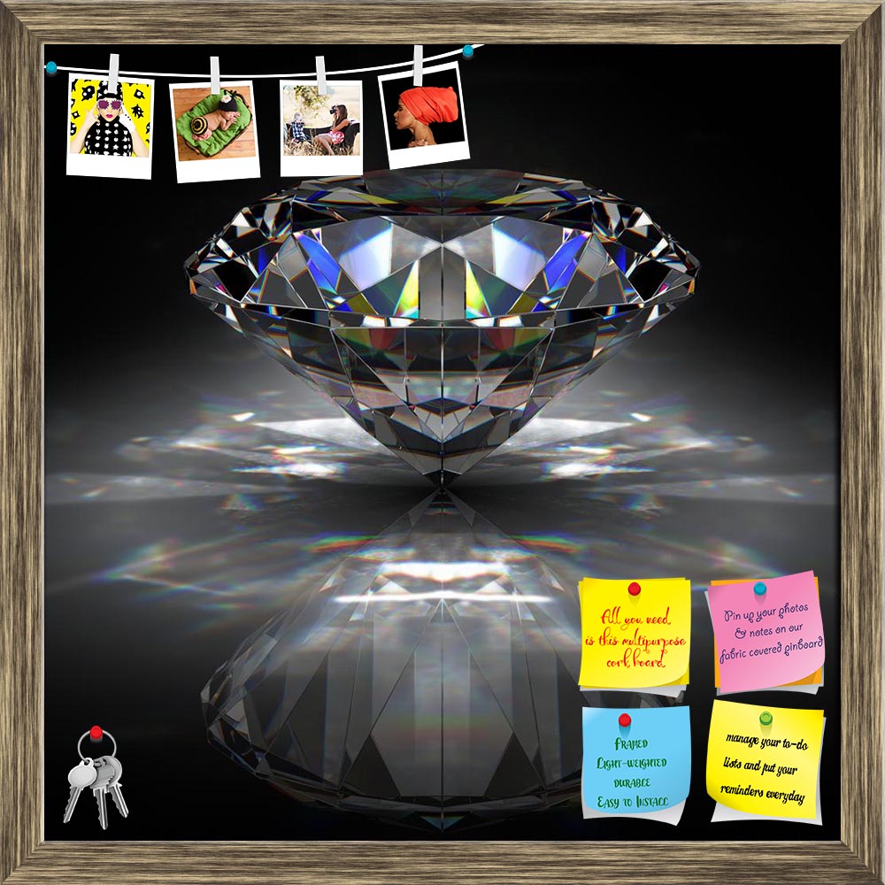 ArtzFolio Brilliant Diamond On Black Surface Printed Bulletin Board Notice Pin Board Soft Board | Framed-Bulletin Boards Framed-AZSAO11768323BLB_FR_L-Image Code 5000762 Vishnu Image Folio Pvt Ltd, IC 5000762, ArtzFolio, Bulletin Boards Framed, Still Life, Photography, brilliant, diamond, on, black, surface, printed, bulletin, board, notice, pin, soft, framed, pin up board, push pin board, extra large cork board, big pin board, notice board, small bulletin board, cork board, wall notice board, giant cork boa