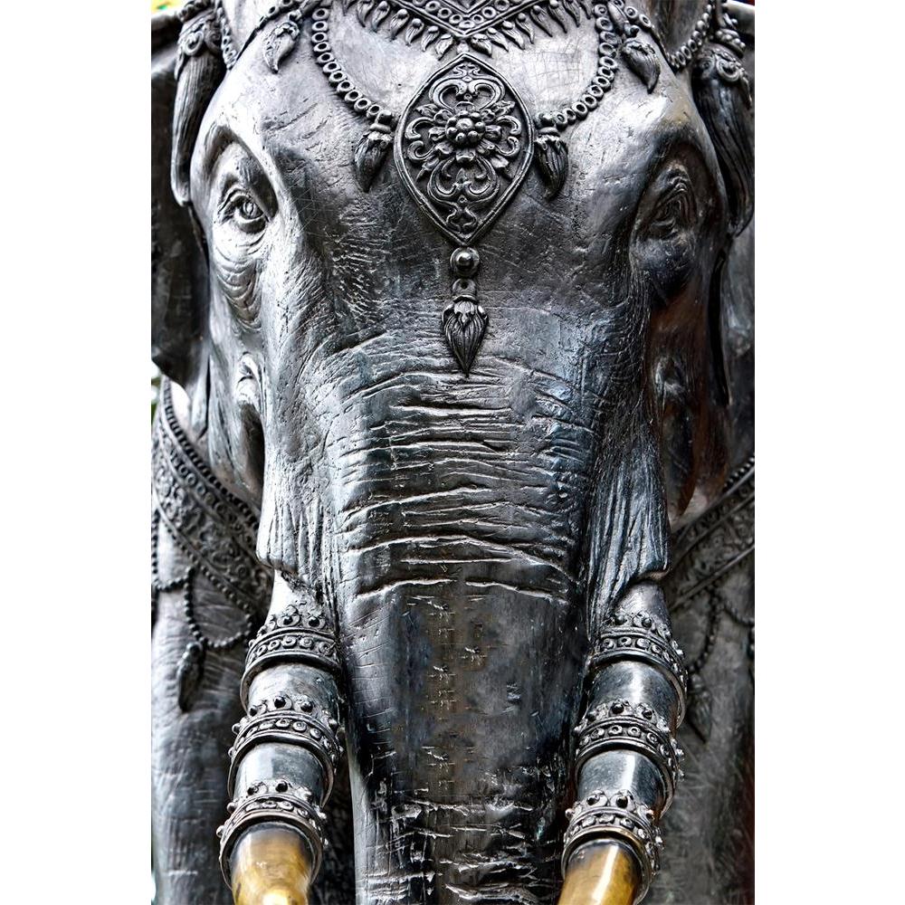 ArtzFolio Elephant Near a Temple in Thailand Unframed Paper Poster-Paper Posters Unframed-AZART11770870POS_UN_L-Image Code 5000764 Vishnu Image Folio Pvt Ltd, IC 5000764, ArtzFolio, Paper Posters Unframed, Animals, Photography, elephant, near, a, temple, in, thailand, unframed, paper, poster, wall, large, size, for, living, room, home, decoration, big, framed, decor, posters, pitaara, box, modern, art, with, frame, bedroom, amazonbasics, door, drawing, small, decorative, office, reception, multiple, friends