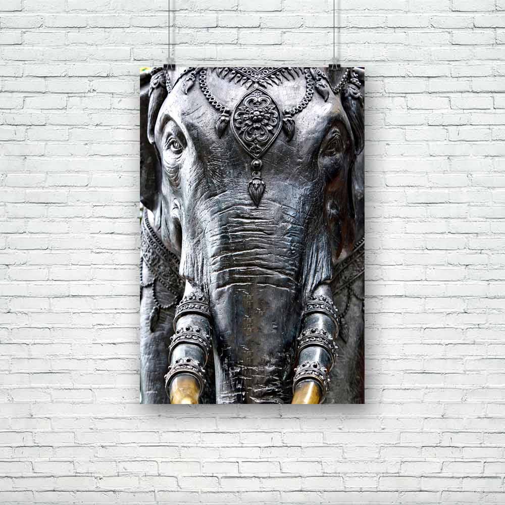 Elephant Near a Temple in Thailand Unframed Paper Poster-Paper Posters Unframed-POS_UN-IC 5000764 IC 5000764, Ancient, Architecture, Asian, Automobiles, Black, Black and White, Buddhism, Culture, Ethnic, God Buddha, God Ganesh, Hinduism, Historical, Indian, Marble and Stone, Medieval, People, Religion, Religious, Signs, Signs and Symbols, Solid, Spiritual, Symbols, Traditional, Transportation, Travel, Tribal, Vehicles, Vintage, World Culture, elephant, near, a, temple, in, thailand, unframed, paper, poster,