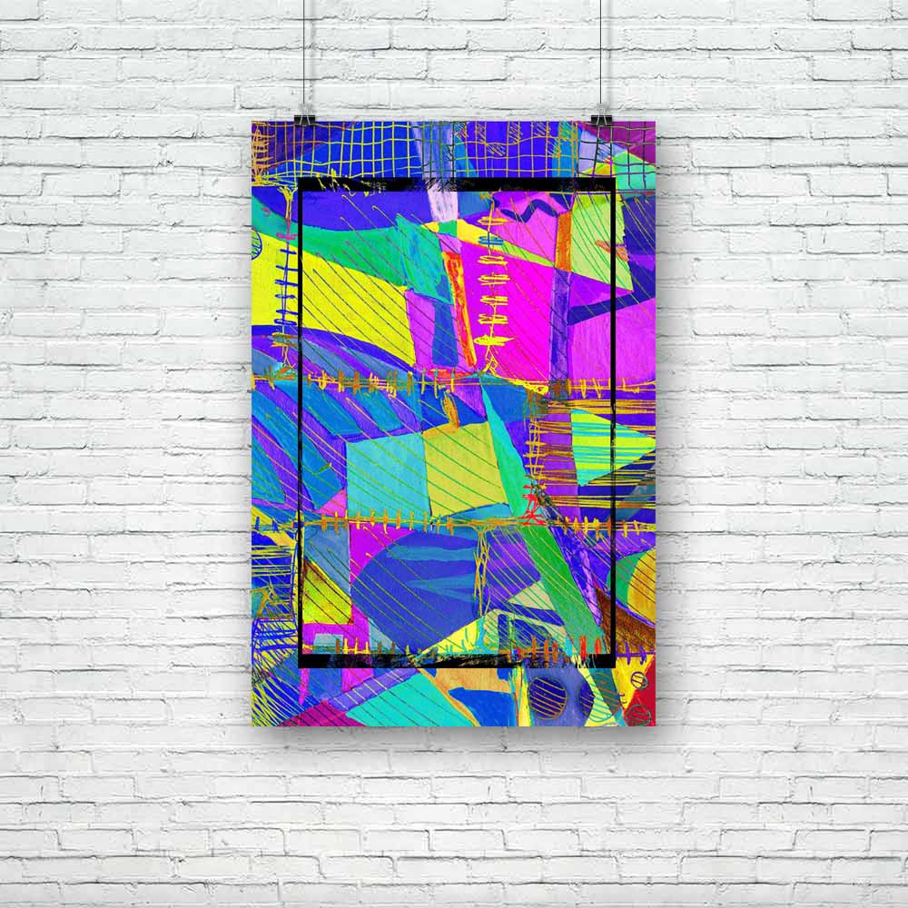 Abstract D20 Unframed Paper Poster - Paper Posters Unframed - ArtzFolio.com