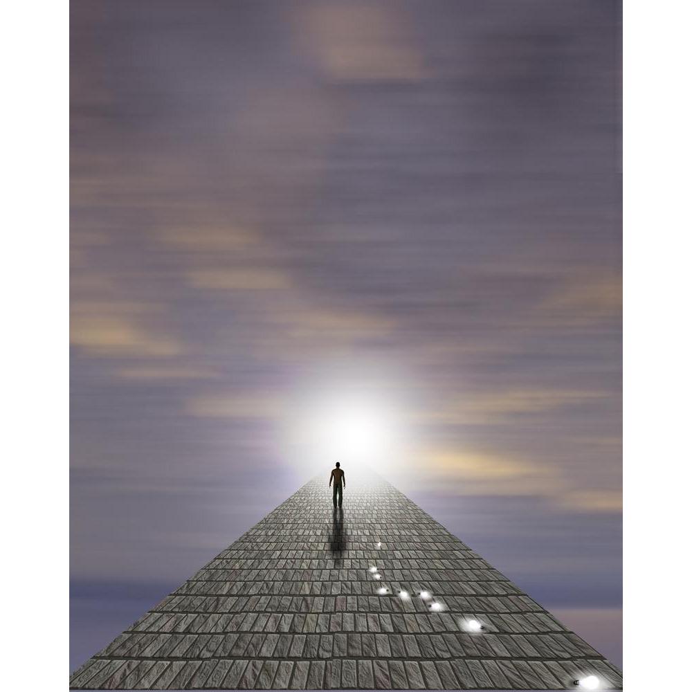 Mans Journey Of The Soul Canvas Painting Synthetic Frame-Paintings MDF Framing-AFF_FR-IC 5000773 IC 5000773, Automobiles, Fantasy, Illustrations, Nature, People, Religion, Religious, Scenic, Signs and Symbols, Spiritual, Symbols, Transportation, Travel, Vehicles, mans, journey, of, the, soul, canvas, painting, synthetic, frame, worship, adventure, age, ascetic, background, beautiful, calm, clouds, concept, creation, excursion, eye, fog, goal, god, guru, holy, human, illustration, imagination, joy, light, ma