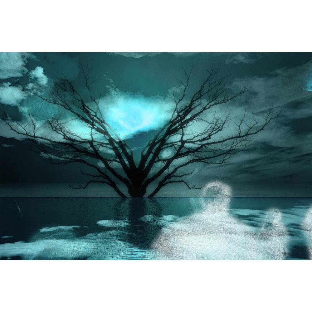 ArtzFolio Ghostlike Figures Unframed Paper Poster-Paper Posters Unframed-AZART11800031POS_UN_L-Image Code 5000775 Vishnu Image Folio Pvt Ltd, IC 5000775, ArtzFolio, Paper Posters Unframed, Conceptual, Landscapes, Fine Art Reprint, ghostlike, figures, unframed, paper, poster, wall, large, size, for, living, room, home, decoration, big, framed, decor, posters, pitaara, box, modern, art, with, frame, bedroom, amazonbasics, door, drawing, small, decorative, office, reception, multiple, friends, images, reprints