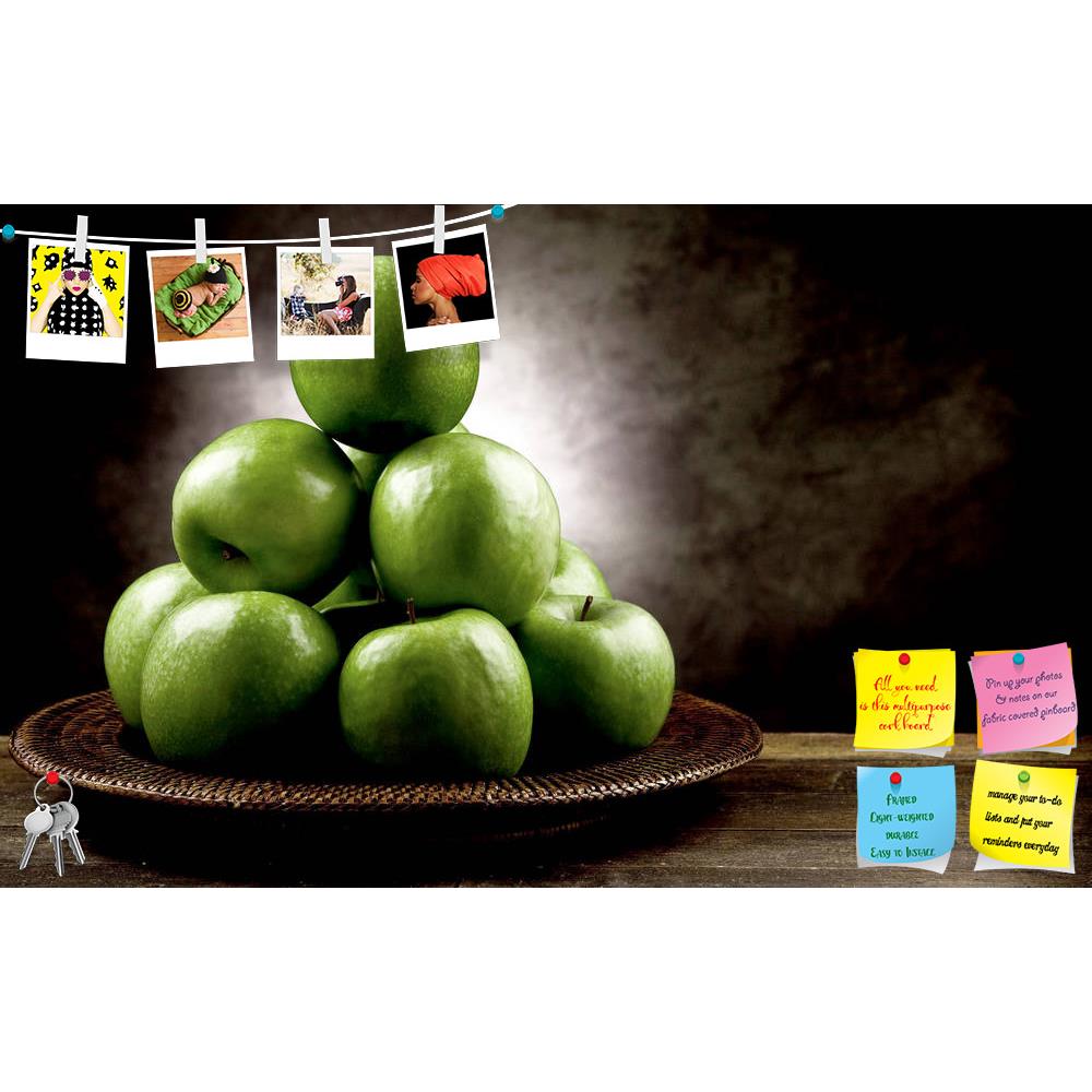 ArtzFolio Green Apples on a Wooden Table Printed Bulletin Board Notice Pin Board Soft Board | Frameless-Bulletin Boards Frameless-AZSAO11812919BLB_FL_L-Image Code 5000776 Vishnu Image Folio Pvt Ltd, IC 5000776, ArtzFolio, Bulletin Boards Frameless, Food & Beverage, Photography, green, apples, on, a, wooden, table, printed, bulletin, board, notice, pin, soft, frameless, photo, antique, picturesque, style, pin up board, push pin board, extra large cork board, big pin board, notice board, small bulletin board,