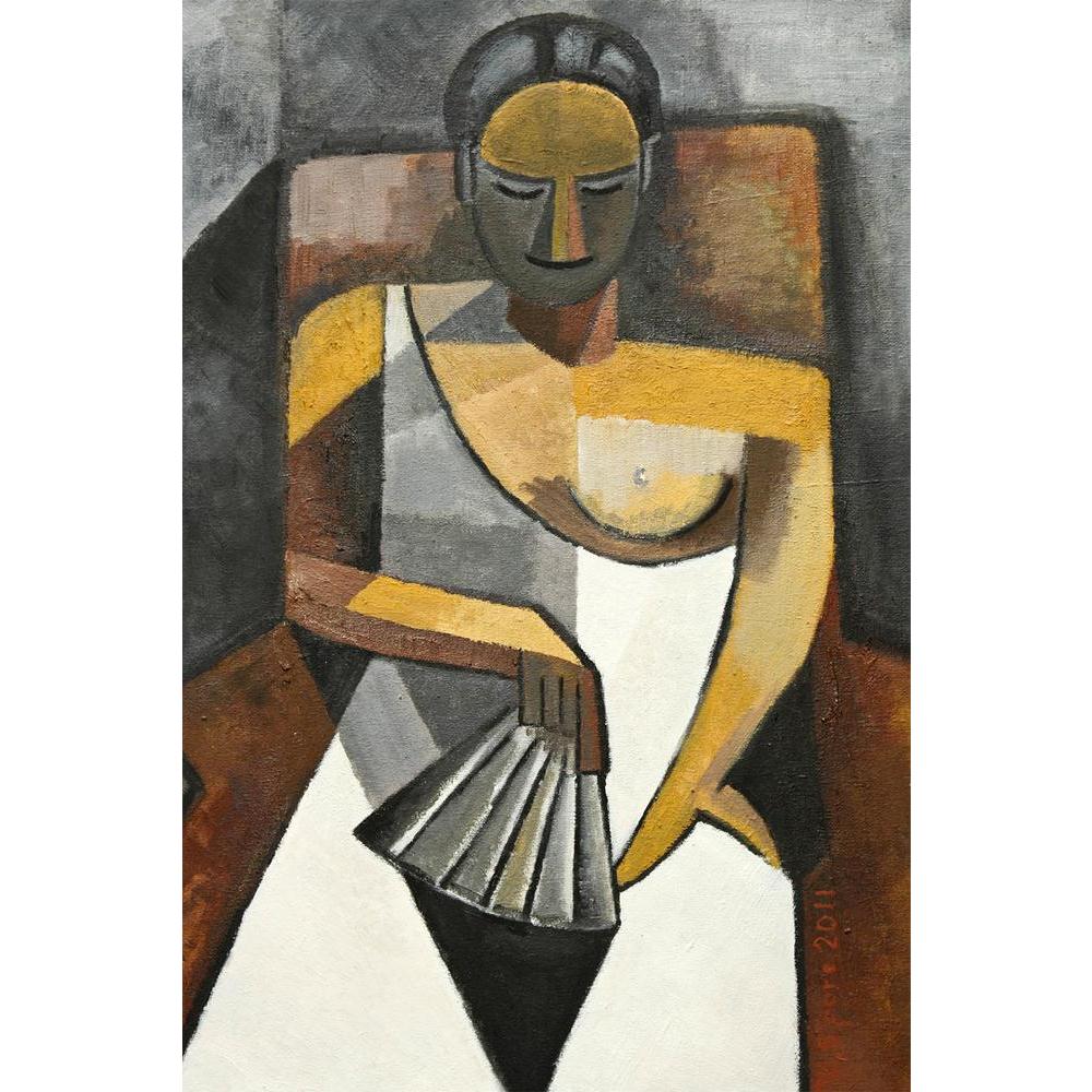 ArtzFolio Cubism Artwork Of Woman Unframed Paper Poster-Paper Posters Unframed-AZART11826659POS_UN_L-Image Code 5000778 Vishnu Image Folio Pvt Ltd, IC 5000778, ArtzFolio, Paper Posters Unframed, Adult, Portraits, Fine Art Reprint, cubism, artwork, of, woman, unframed, paper, poster, wall, large, size, for, living, room, home, decoration, big, framed, decor, posters, pitaara, box, modern, art, with, frame, bedroom, amazonbasics, door, drawing, small, decorative, office, reception, multiple, friends, images, 