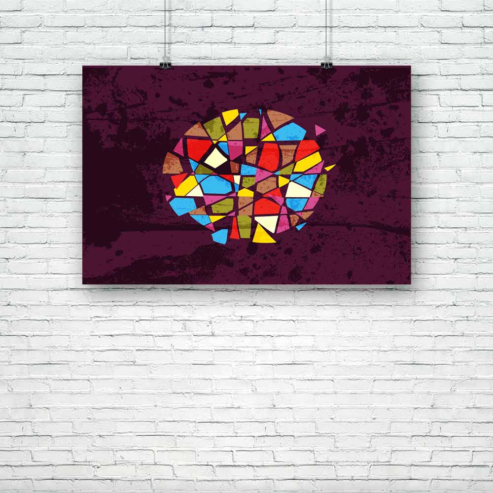 Abstract Colorful Artwork Unframed Paper Poster - Paper Posters Unframed - ArtzFolio.com