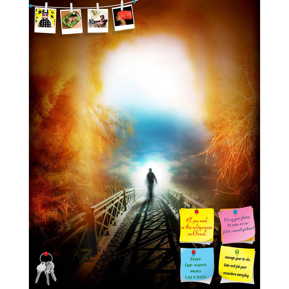 ArtzFolio Life After Death Printed Bulletin Board Notice Pin Board Soft Board | Frameless-Bulletin Boards Frameless-AZSAO11857232BLB_FL_L-Image Code 5000783 Vishnu Image Folio Pvt Ltd, IC 5000783, ArtzFolio, Bulletin Boards Frameless, Fantasy, Digital Art, life, after, death, printed, bulletin, board, notice, pin, soft, frameless, religious, concept, illustration, and, heaven, spiritual, scene, religion, passage, end, of, supernatural, paranormal, mysterious, walking, man, heavens, gate, gates, bridge, spir