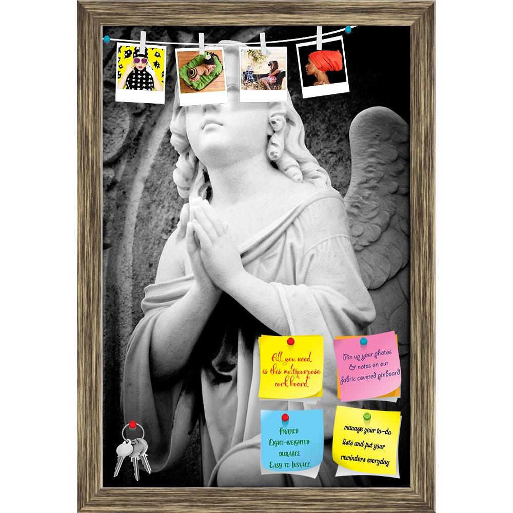 ArtzFolio Angel In An Old Gothic Church Printed Bulletin Board Notice Pin Board Soft Board | Framed-Bulletin Boards Framed-AZSAO11874772BLB_FR_L-Image Code 5000787 Vishnu Image Folio Pvt Ltd, IC 5000787, ArtzFolio, Bulletin Boards Framed, Religious, Photography, angel, in, an, old, gothic, church, printed, bulletin, board, notice, pin, soft, framed, beautiful, marble, pin up board, push pin board, extra large cork board, big pin board, notice board, small bulletin board, cork board, wall notice board, giant