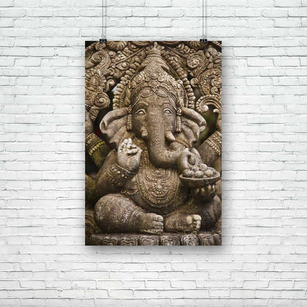 God Ganesh Statue Thailand Unframed Paper Poster-Paper Posters Unframed-POS_UN-IC 5000791 IC 5000791, Art and Paintings, Asian, Culture, Ethnic, God Ganesh, Hinduism, Icons, Indian, Marble, Marble and Stone, Religion, Religious, Traditional, Tribal, World Culture, god, ganesh, statue, thailand, unframed, paper, poster, ganesha, art, asia, bless, decoration, destroyer, elephant, figure, ganapati, hands, harmony, head, hindu, honor, icon, idol, india, laddu, lord, painted, peace, prosperity, rock, stone, succ