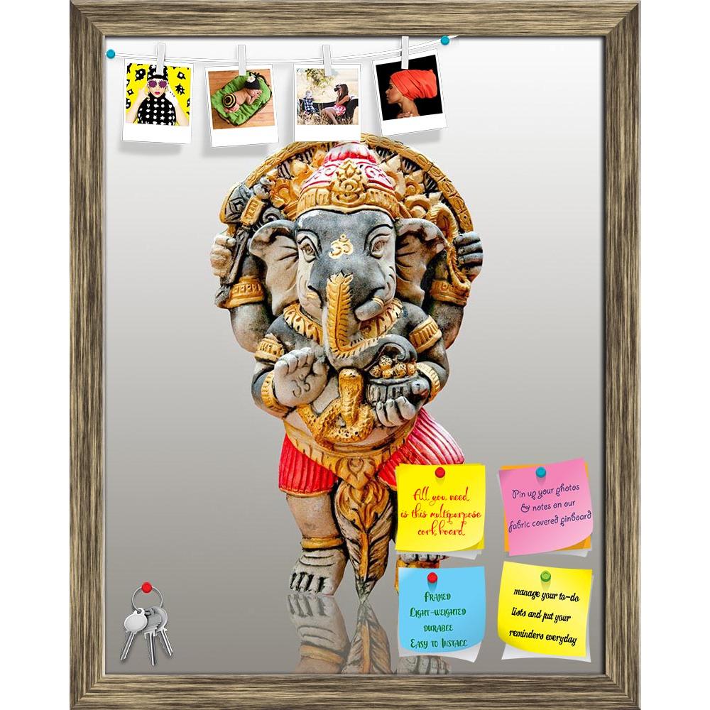 ArtzFolio Lord Ganesh D2 Printed Bulletin Board Notice Pin Board Soft Board | Framed-Bulletin Boards Framed-AZSAO11927730BLB_FR_L-Image Code 5000796 Vishnu Image Folio Pvt Ltd, IC 5000796, ArtzFolio, Bulletin Boards Framed, Religious, Photography, lord, ganesh, d2, printed, bulletin, board, notice, pin, soft, framed, the, carving, rock, ganesha, isolated, reflect, background, pin up board, push pin board, extra large cork board, big pin board, notice board, small bulletin board, cork board, wall notice boar