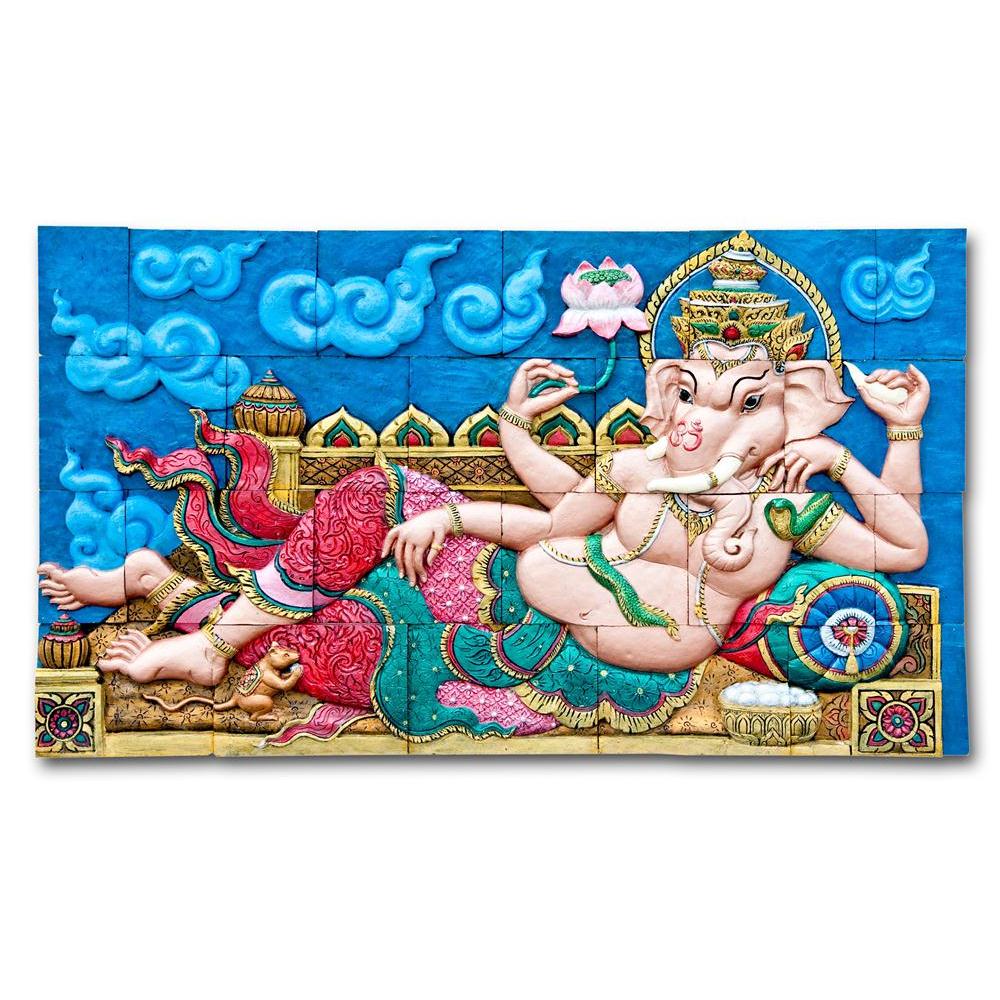 Lord Ganesh Canvas Painting Synthetic Frame-Paintings MDF Framing-AFF_FR-IC 5000797 IC 5000797, Art and Paintings, Asian, Black and White, Culture, Ethnic, Festivals, Festivals and Occasions, Festive, God Ganesh, Hinduism, Indian, Marble and Stone, Religion, Religious, Seasons, Spiritual, Traditional, Tribal, White, World Culture, lord, ganesh, canvas, painting, synthetic, frame, art, artistic, beautiful, belief, blessing, bright, classic, clay, closeup, colorful, colors, craft, crafted, craftsmanship, cult