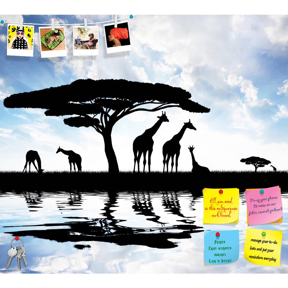 ArtzFolio Giraffe Printed Bulletin Board Notice Pin Board Soft Board | Frameless-Bulletin Boards Frameless-AZSAO11928958BLB_FL_L-Image Code 5000798 Vishnu Image Folio Pvt Ltd, IC 5000798, ArtzFolio, Bulletin Boards Frameless, Animals, Photography, giraffe, printed, bulletin, board, notice, pin, soft, frameless, sunrise, pin up board, push pin board, extra large cork board, big pin board, notice board, small bulletin board, cork board, wall notice board, giant cork board, bulletin board, office notice board,