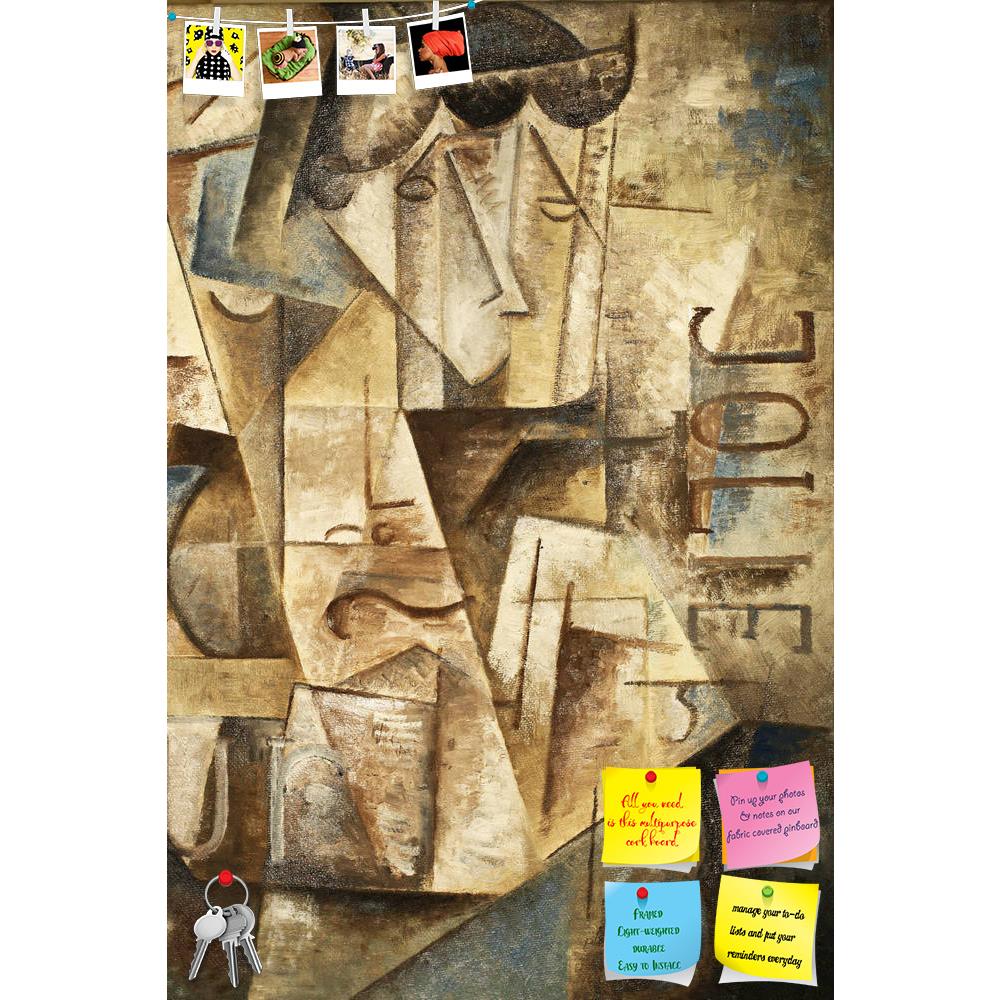 ArtzFolio Abstarct Cubism Printed Bulletin Board Notice Pin Board Soft Board | Frameless-Bulletin Boards Frameless-AZSAO11931506BLB_FL_L-Image Code 5000802 Vishnu Image Folio Pvt Ltd, IC 5000802, ArtzFolio, Bulletin Boards Frameless, Abstract, Fine Art Reprint, abstarct, cubism, printed, bulletin, board, notice, pin, soft, frameless, oil, painting, jolie, blue, gray, pin up board, push pin board, extra large cork board, big pin board, notice board, small bulletin board, cork board, wall notice board, giant 