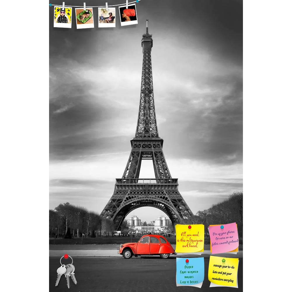 ArtzFolio Eiffel Tower & Old Red Car Paris Printed Bulletin Board Notice Pin Board Soft Board | Frameless-Bulletin Boards Frameless-AZSAO11941209BLB_FL_L-Image Code 5000807 Vishnu Image Folio Pvt Ltd, IC 5000807, ArtzFolio, Bulletin Boards Frameless, Places, Photography, eiffel, tower, old, red, car, paris, printed, bulletin, board, notice, pin, soft, frameless, pin up board, push pin board, extra large cork board, big pin board, notice board, small bulletin board, cork board, wall notice board, giant cork 