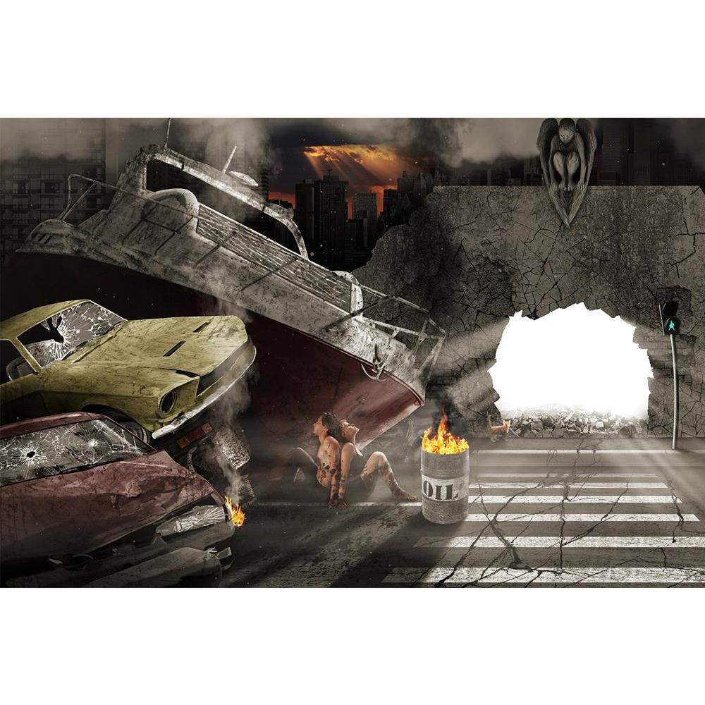 ArtzFolio Apocalypse Unframed Paper Poster-Paper Posters Unframed-AZART11965978POS_UN_L-Image Code 5000808 Vishnu Image Folio Pvt Ltd, IC 5000808, ArtzFolio, Paper Posters Unframed, Abstract, Surrealism, Digital Art, apocalypse, unframed, paper, poster, wall, large, size, for, living, room, home, decoration, big, framed, decor, posters, pitaara, box, modern, art, with, frame, bedroom, amazonbasics, door, drawing, small, decorative, office, reception, multiple, friends, images, reprints, reprint, kids, bathr