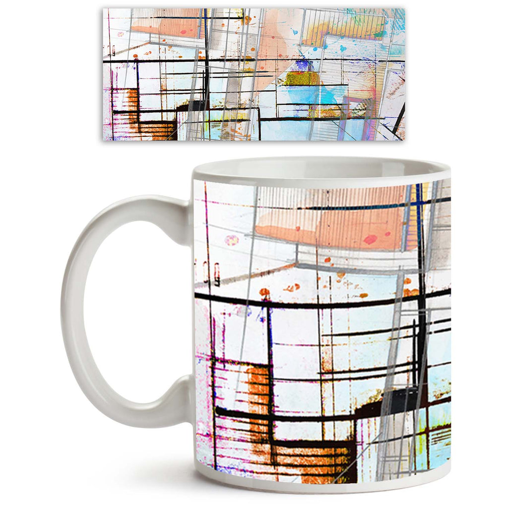 Abstract Art Ceramic Coffee Tea Mug Inside White-Coffee Mugs-MUG-IC 5000816 IC 5000816, Abstract Expressionism, Abstracts, Art and Paintings, Black, Black and White, Paintings, Semi Abstract, Signs, Signs and Symbols, Splatter, abstract, art, ceramic, coffee, tea, mug, inside, white, artistic, background, blue, center, closeup, color, colorful, composition, contrast, creative, cyan, dab, design, detail, details, dirty, expressionist, expressive, grunge, grungy, ink, line, magenta, messy, paint, painting, re