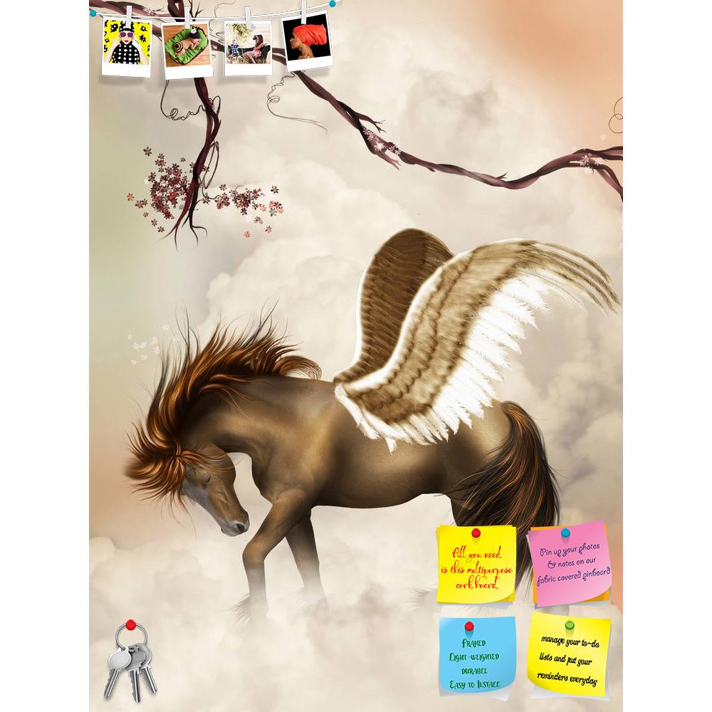 ArtzFolio Pegasus In The Sky D1 Printed Bulletin Board Notice Pin Board Soft Board | Frameless-Bulletin Boards Frameless-AZSAO11980867BLB_FL_L-Image Code 5000820 Vishnu Image Folio Pvt Ltd, IC 5000820, ArtzFolio, Bulletin Boards Frameless, Animals, Fantasy, Digital Art, pegasus, in, the, sky, d1, printed, bulletin, board, notice, pin, soft, frameless, brown, branches, pin up board, push pin board, extra large cork board, big pin board, notice board, small bulletin board, cork board, wall notice board, giant