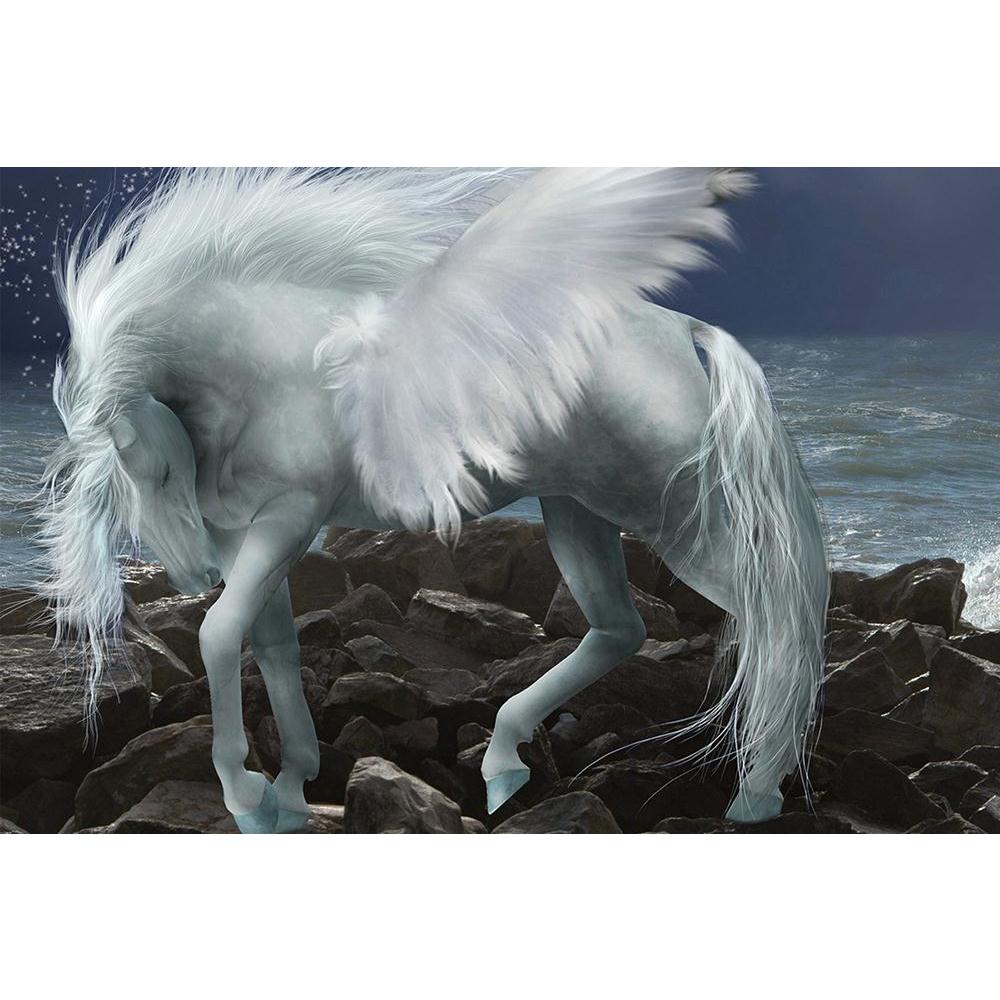 ArtzFolio White Pegasus Unframed Paper Poster-Paper Posters Unframed-AZART11980868POS_UN_L-Image Code 5000821 Vishnu Image Folio Pvt Ltd, IC 5000821, ArtzFolio, Paper Posters Unframed, Animals, Fantasy, Digital Art, white, pegasus, unframed, paper, poster, wall, large, size, for, living, room, home, decoration, big, framed, decor, posters, pitaara, box, modern, art, with, frame, bedroom, amazonbasics, door, drawing, small, decorative, office, reception, multiple, friends, images, reprints, reprint, kids, ba