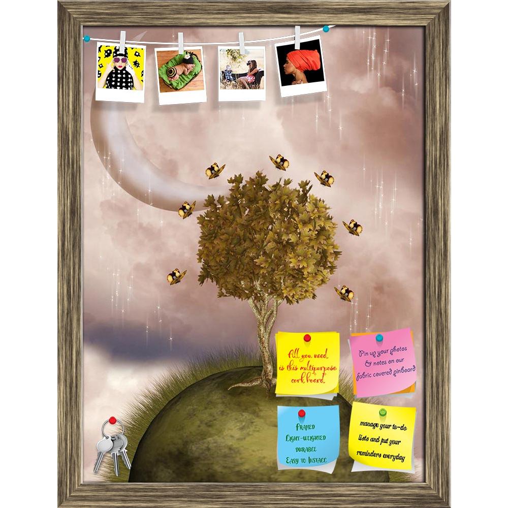 ArtzFolio Landscape With Tree & Butterflies Printed Bulletin Board Notice Pin Board Soft Board | Framed-Bulletin Boards Framed-AZSAO11980872BLB_FR_L-Image Code 5000822 Vishnu Image Folio Pvt Ltd, IC 5000822, ArtzFolio, Bulletin Boards Framed, Fantasy, Kids, Landscapes, Digital Art, landscape, with, tree, butterflies, printed, bulletin, board, notice, pin, soft, framed, yellow, pin up board, push pin board, extra large cork board, big pin board, notice board, small bulletin board, cork board, wall notice boa