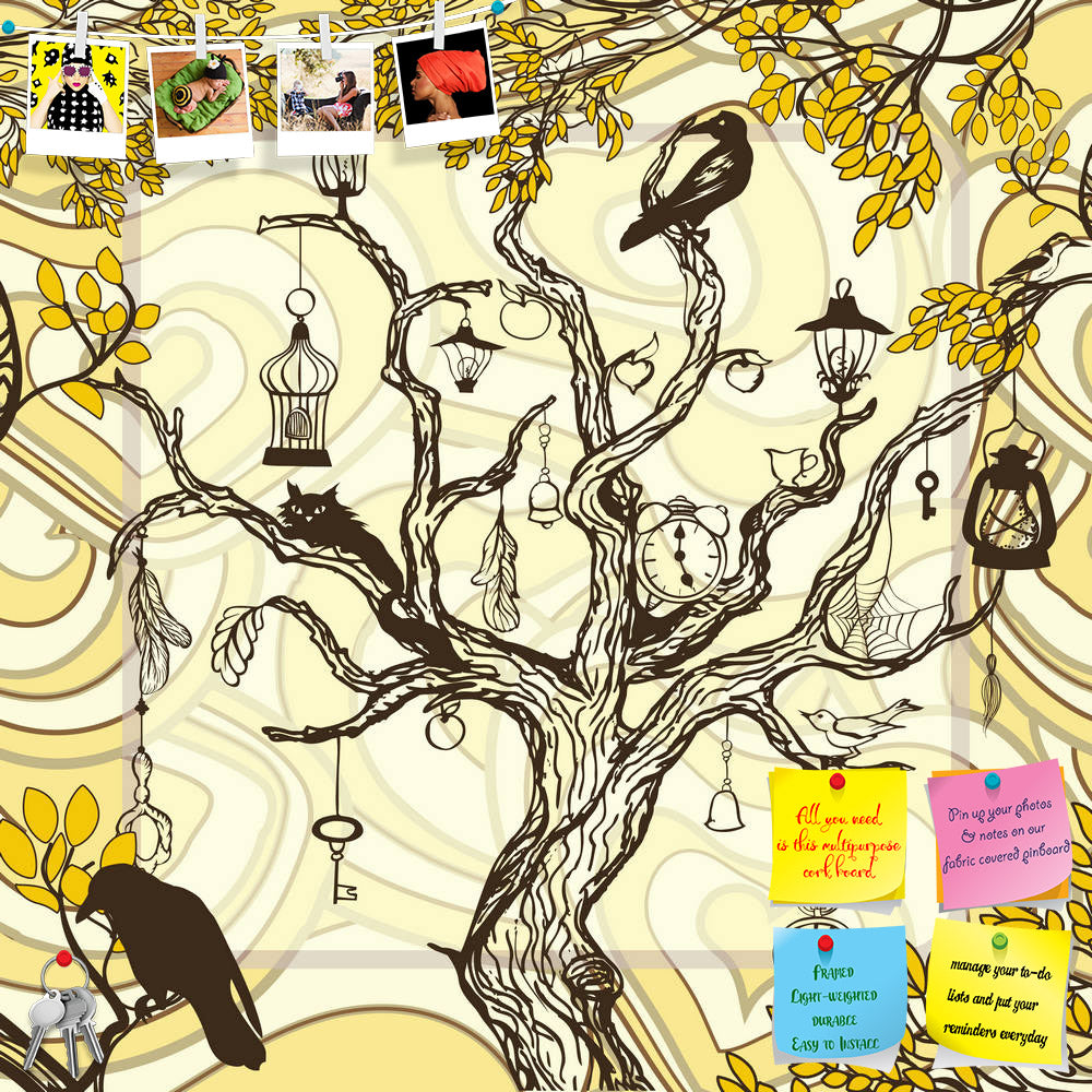 ArtzFolio Handwritten Magic Tree Printed Bulletin Board Notice Pin Board Soft Board | Frameless-Bulletin Boards Frameless-AZSAO12031304BLB_FL_L-Image Code 5000833 Vishnu Image Folio Pvt Ltd, IC 5000833, ArtzFolio, Bulletin Boards Frameless, Birds, Floral, Kids, Digital Art, handwritten, magic, tree, printed, bulletin, board, notice, pin, soft, frameless, vintage, autumn, background, pin up board, push pin board, extra large cork board, big pin board, notice board, small bulletin board, cork board, wall noti