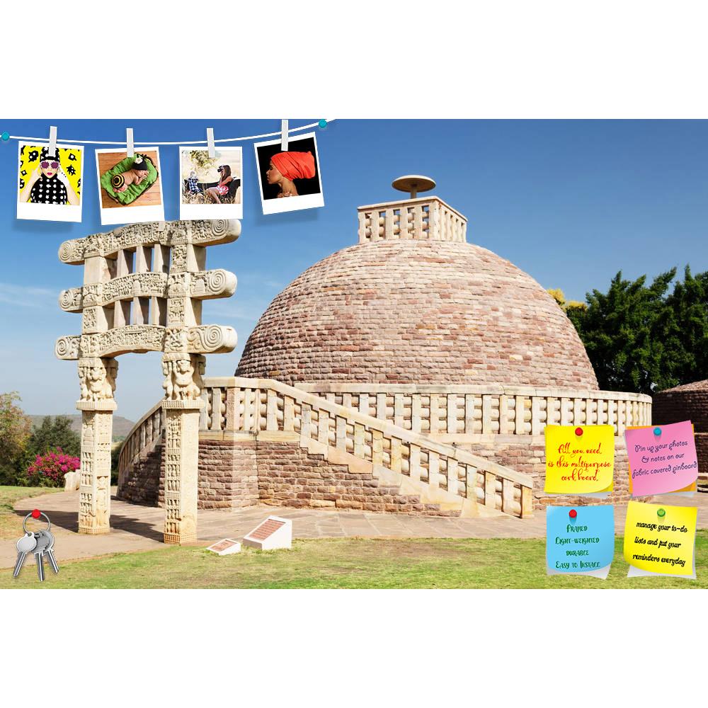ArtzFolio Ancient Stupa In Sanchi Madhya Pradesh India Printed Bulletin Board Notice Pin Board Soft Board | Frameless-Bulletin Boards Frameless-AZSAO12098858BLB_FL_L-Image Code 5000844 Vishnu Image Folio Pvt Ltd, IC 5000844, ArtzFolio, Bulletin Boards Frameless, Places, Photography, ancient, stupa, in, sanchi, madhya, pradesh, india, printed, bulletin, board, notice, pin, soft, frameless, pin up board, push pin board, extra large cork board, big pin board, notice board, small bulletin board, cork board, wal