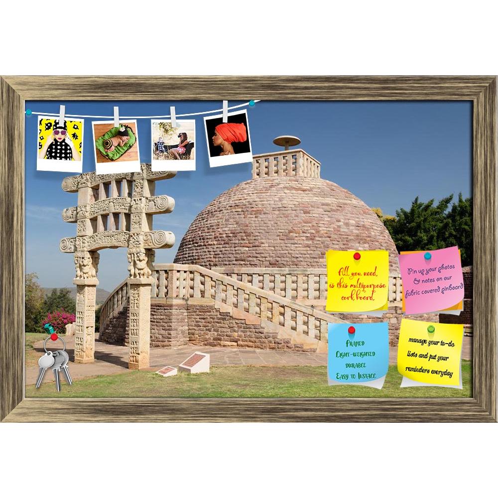 ArtzFolio Ancient Stupa In Sanchi Madhya Pradesh India Printed Bulletin Board Notice Pin Board Soft Board | Framed-Bulletin Boards Framed-AZSAO12098858BLB_FR_L-Image Code 5000844 Vishnu Image Folio Pvt Ltd, IC 5000844, ArtzFolio, Bulletin Boards Framed, Places, Photography, ancient, stupa, in, sanchi, madhya, pradesh, india, printed, bulletin, board, notice, pin, soft, framed, pin up board, push pin board, extra large cork board, big pin board, notice board, small bulletin board, cork board, wall notice boa