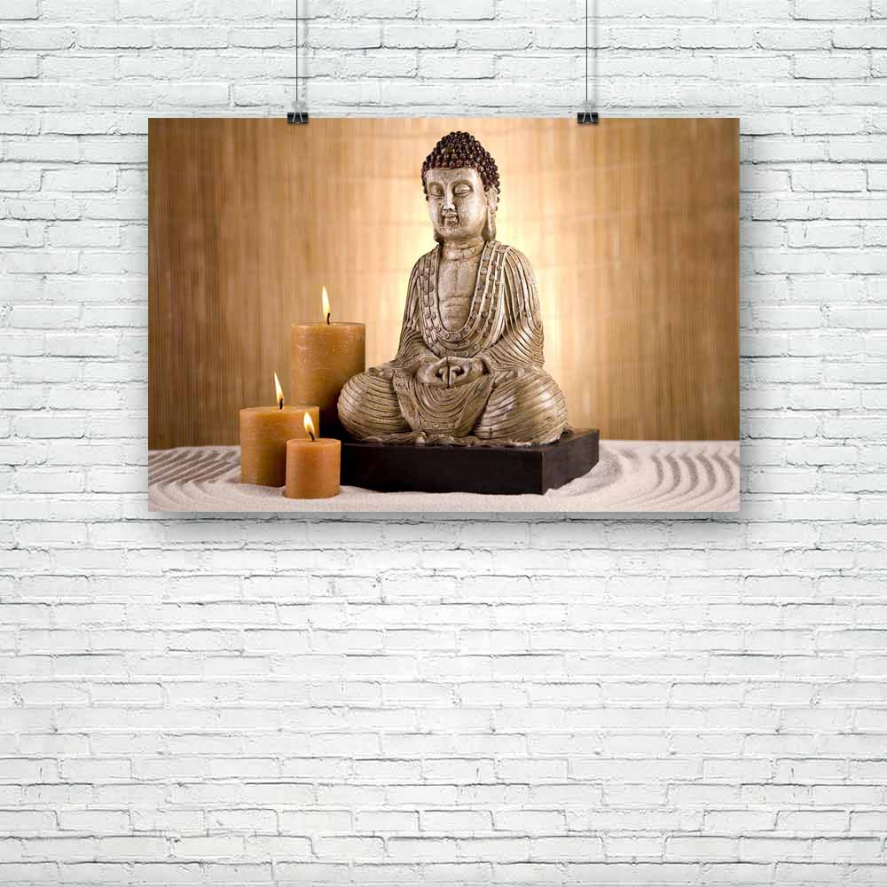 Lord Buddha Portrait D4 Unframed Paper Poster-Paper Posters Unframed-POS_UN-IC 5000845 IC 5000845, Asian, Botanical, Buddhism, Floral, Flowers, God Buddha, Health, Nature, Religion, Religious, Scenic, Wooden, lord, buddha, portrait, d4, unframed, paper, poster, aroma, aromatherapy, background, beautiful, beauty, budda, candle, care, face, gold, healthy, incense, life, lifestyle, light, luxury, massage, massaging, medical, medicine, meditating, natural, oil, orchid, oriental, perfume, purity, relax, relaxati